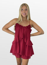 Load image into Gallery viewer, Victory Darling Ruffle Romper