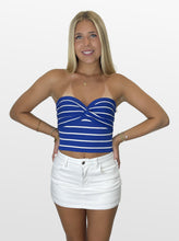 Load image into Gallery viewer, A Little More Twist Stripe Bandeau