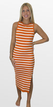 Load image into Gallery viewer, On the Line Midi Dress