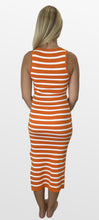 Load image into Gallery viewer, On the Line Midi Dress