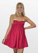 Load image into Gallery viewer, Always On Point Strapless Babydoll Dress