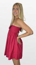 Load image into Gallery viewer, Always On Point Strapless Babydoll Dress