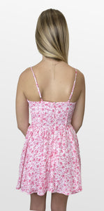 Pure Sweetness Floral Corset Dress