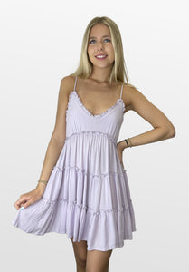 A Perfect Plan Tiered Dress