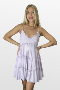 A Perfect Plan Tiered Dress