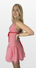 Load image into Gallery viewer, Fair Play Gingham Drop Waist Dress