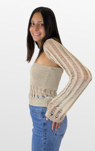 Style Guide Crochet Tube Top and Shrug