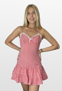 Special Team Gingham Dress
