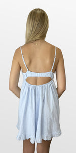 Mississippi Blues Mini Dress