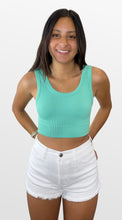 Load image into Gallery viewer, Bright Hues Seamless Crop Tank