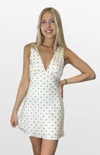 Load image into Gallery viewer, Classic Charm Polka Dot Slip Dress