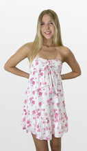 Load image into Gallery viewer, Rose Bud Strapless Dress