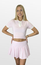 Load image into Gallery viewer, Love All Shrunken Polo Top