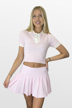 Load image into Gallery viewer, Love All Shrunken Polo Top