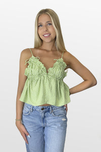 Fresh Charm Gingham Top