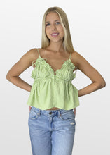 Load image into Gallery viewer, Fresh Charm Gingham Top