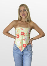 Load image into Gallery viewer, Scarlet Poppies Scarf Top