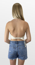 Load image into Gallery viewer, Just The Facts Halter Top