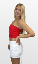 Load image into Gallery viewer, Turn Down the Noise Strapless Crop