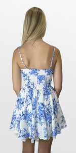 Love Poem Floral Corset Dress