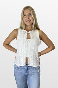 Forever Feminine Eyelet Top