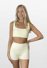 Load image into Gallery viewer, Girly Gingham Bra Top