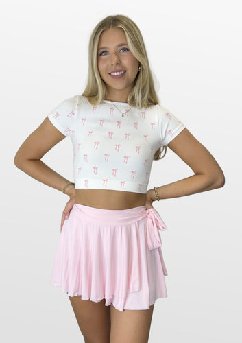 Baby Bow Crop Tee