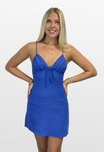Load image into Gallery viewer, Saturday in Blue Dress