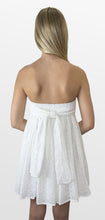 Load image into Gallery viewer, Flirty Friendship Eyelet Babydoll Dress With Bow