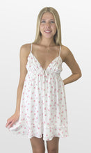 Load image into Gallery viewer, Delicate Flower V Neck Sundress