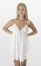 Load image into Gallery viewer, Delicate Flower V Neck Sundress