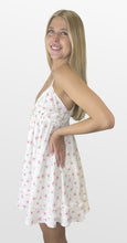 Load image into Gallery viewer, Delicate Flower V Neck Sundress