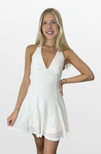 Load image into Gallery viewer, French Romance Lace Halter Dress