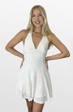 Load image into Gallery viewer, French Romance Lace Halter Dress