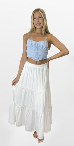 Pure Perfect Tiered Maxi Skirt