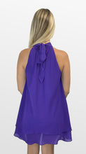 Load image into Gallery viewer, Victory Lane Halter Dress