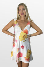 Load image into Gallery viewer, Big Bold Bloom V-Neck Dress
