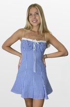 Load image into Gallery viewer, Fair Game Gingham Dress