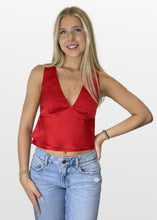 Load image into Gallery viewer, Easy Elegance Satin Top