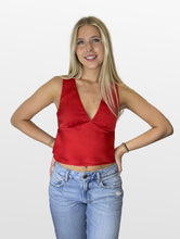 Load image into Gallery viewer, Easy Elegance Satin Top