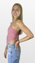 Load image into Gallery viewer, Wild and Free Gingham Bandana Top
