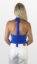 Load image into Gallery viewer, Simple Twist Halter Top