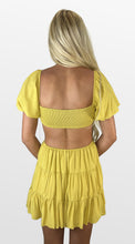 Load image into Gallery viewer, Solid Solution Open Midriff Dress