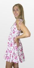 Load image into Gallery viewer, Rosey Pink Smocked Waist Dress