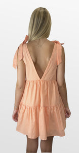 Game Time Gingham Tiered Dress