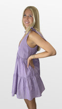 Load image into Gallery viewer, Game Time Gingham Tiered Dress