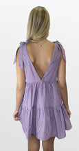 Load image into Gallery viewer, Game Time Gingham Tiered Dress