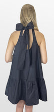 Load image into Gallery viewer, Effortless Flow Halter Dress With Bow