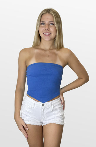 Hot Gamedays Strapless Top