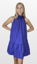 Load image into Gallery viewer, Effortless Flow Halter Dress With Bow